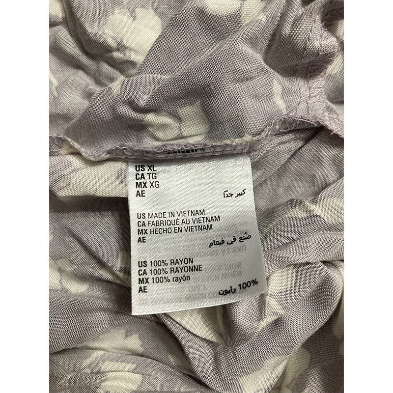 Alfani Wide-Leg Only Pants Pajama Purple XL