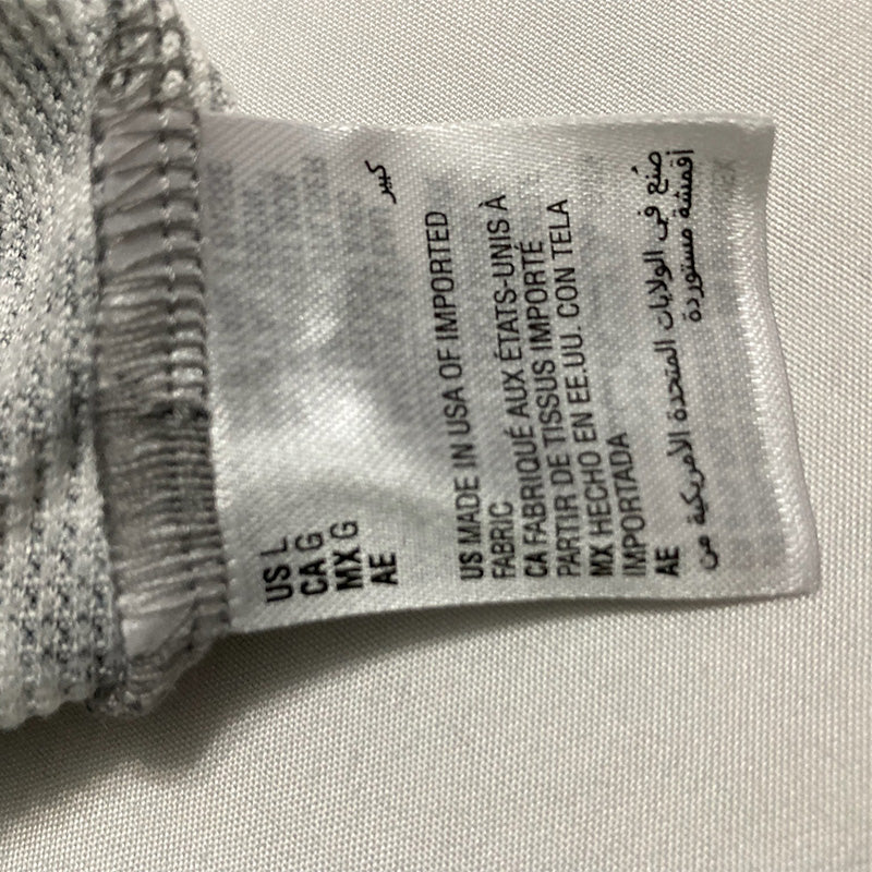 Jenni Women's Waffle-Knit Thermal Only Pajama Top Grey L