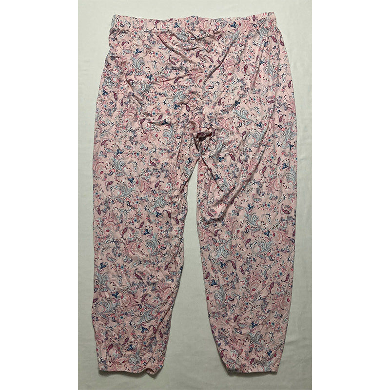 Charter Club Only Pajama Pants Waist Band Pink XL
