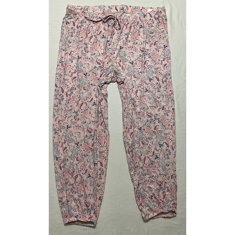 Charter Club Only Pajama Pants Waist Band Pink XL