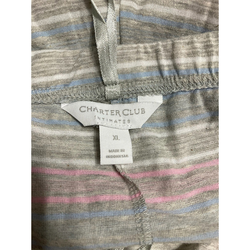 Charter Club Only Pajama Pants Multicolor Striped XL