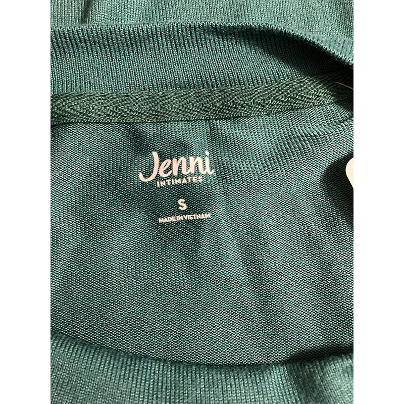 Jenni Long Sleeve Only Pajama Top Green S