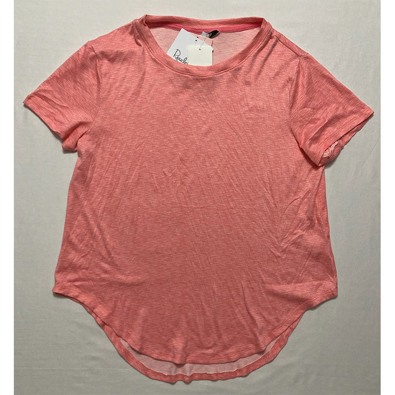 Roudelain Whisper Luxe Short Sleeve Only Top Pink M