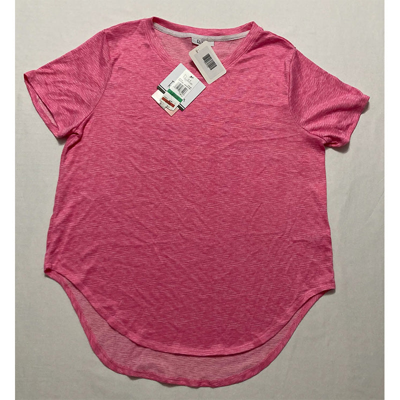 Roudelain Whisper Luxe Short Sleeve Only Top Pajama Pink L
