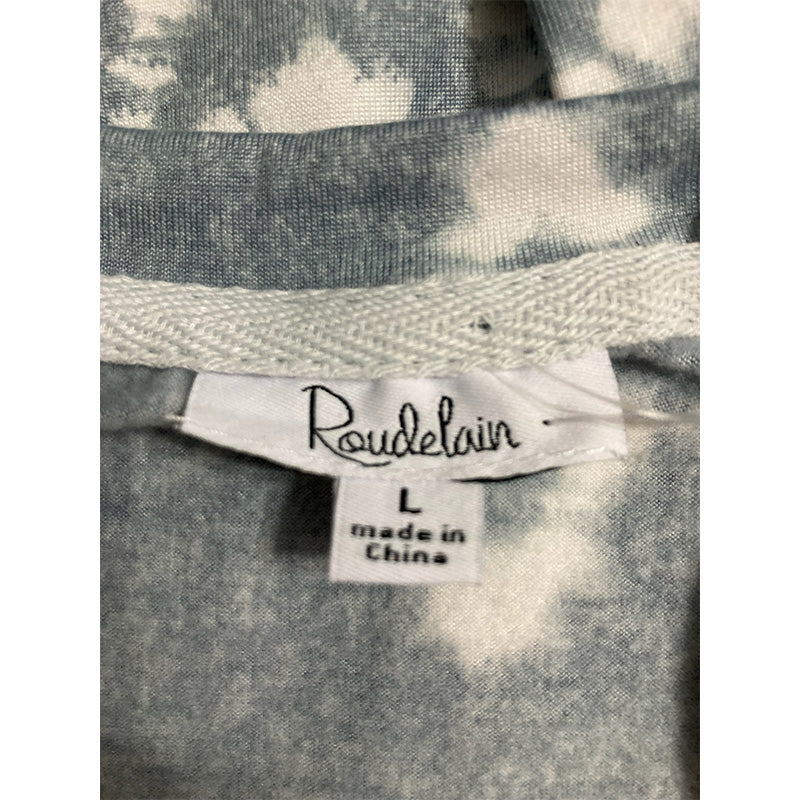 Roudelain Cozy Luxe Only Printed Top Grey L
