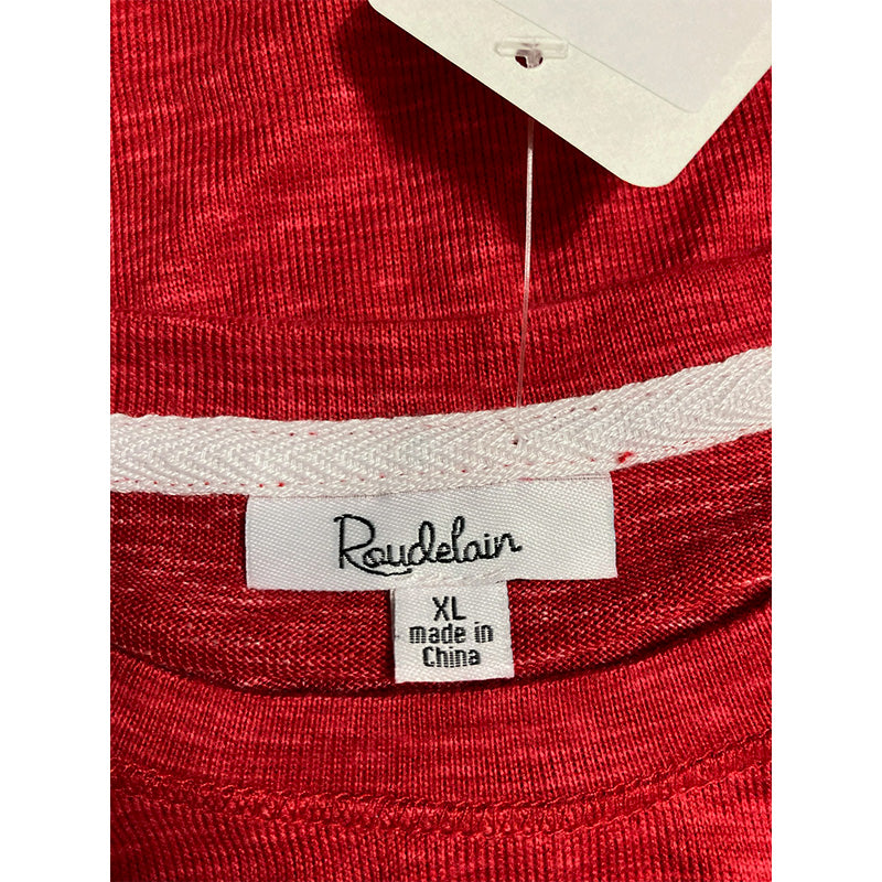 Roudelain Whisper Luxe Short Sleeve Only Top Red XL
