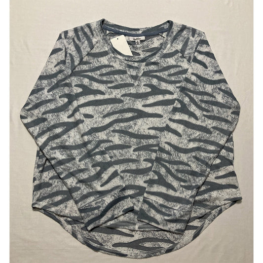 Roudelain Only Pajama Top Long Sleeve Round Neck Grey XL