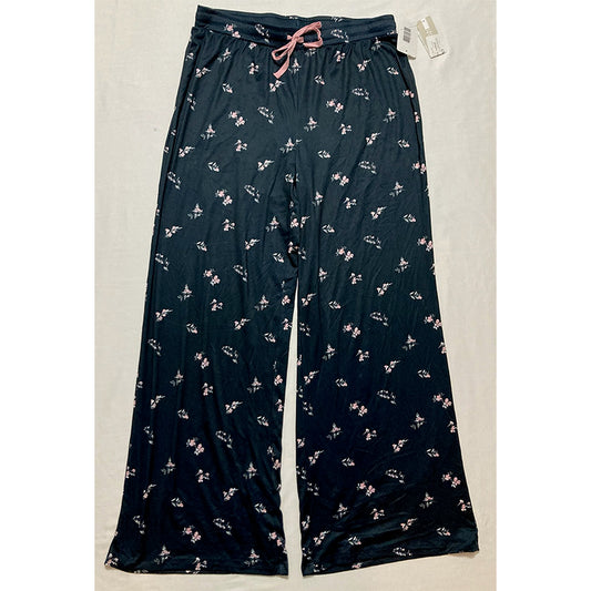 INK+IVY Only Pajama Pants Waistband Navy M