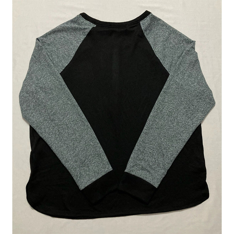 DKNY Henley Loungewear Only Top Black M