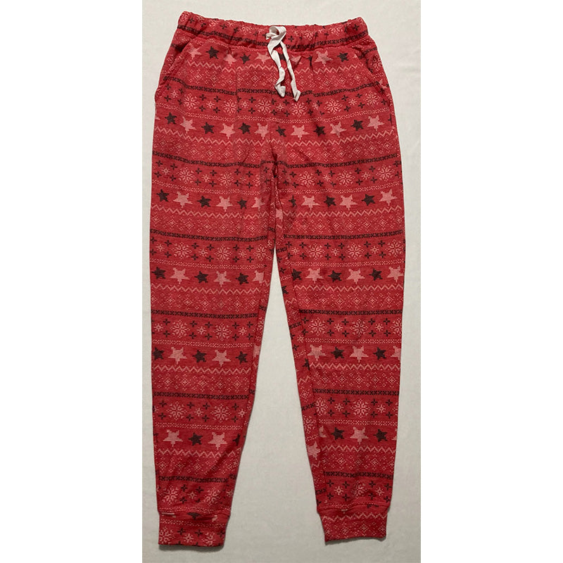 Unbranded Only Pajama Pant Wist Band Red M