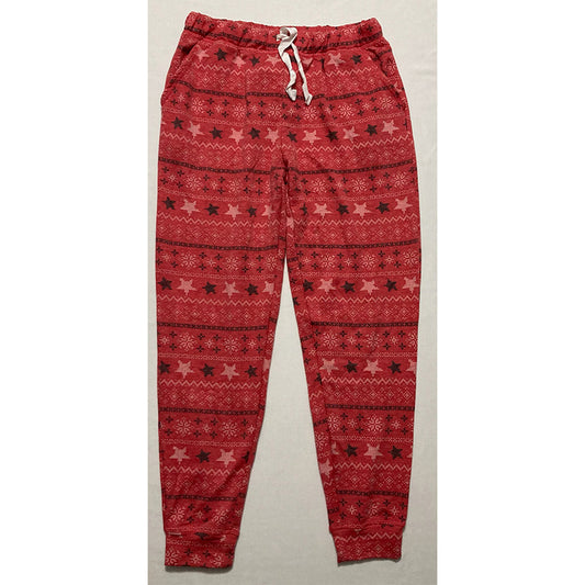 Unbranded Only Pajama Pant Wist Band Red M
