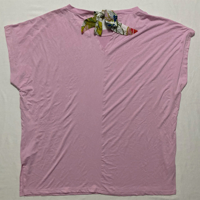 Vera Bradley Only Pajama Top Short Sleeve Pink L