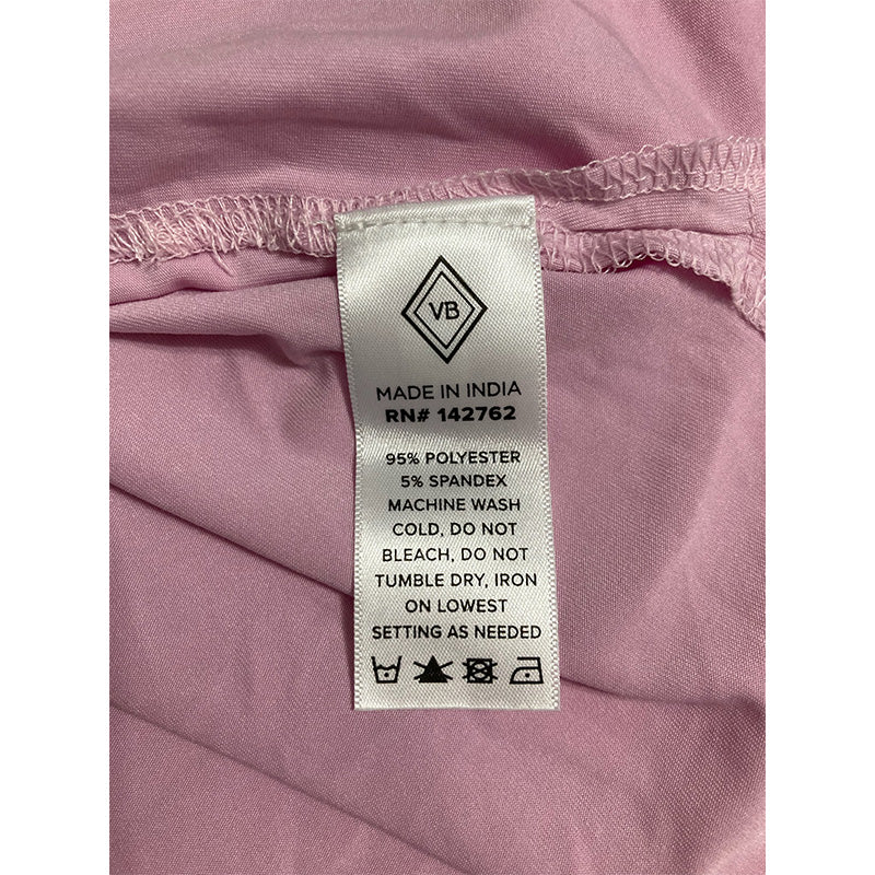 Vera Bradley Only Pajama Top Short Sleeve Pink L