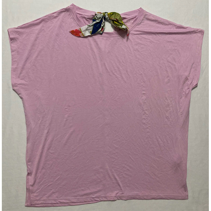 Vera Bradley Only Pajama Top Short Sleeve Pink L