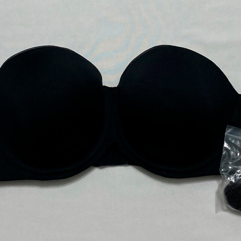 NWD Calvin Klein Constant Strapless Bra Black 36C