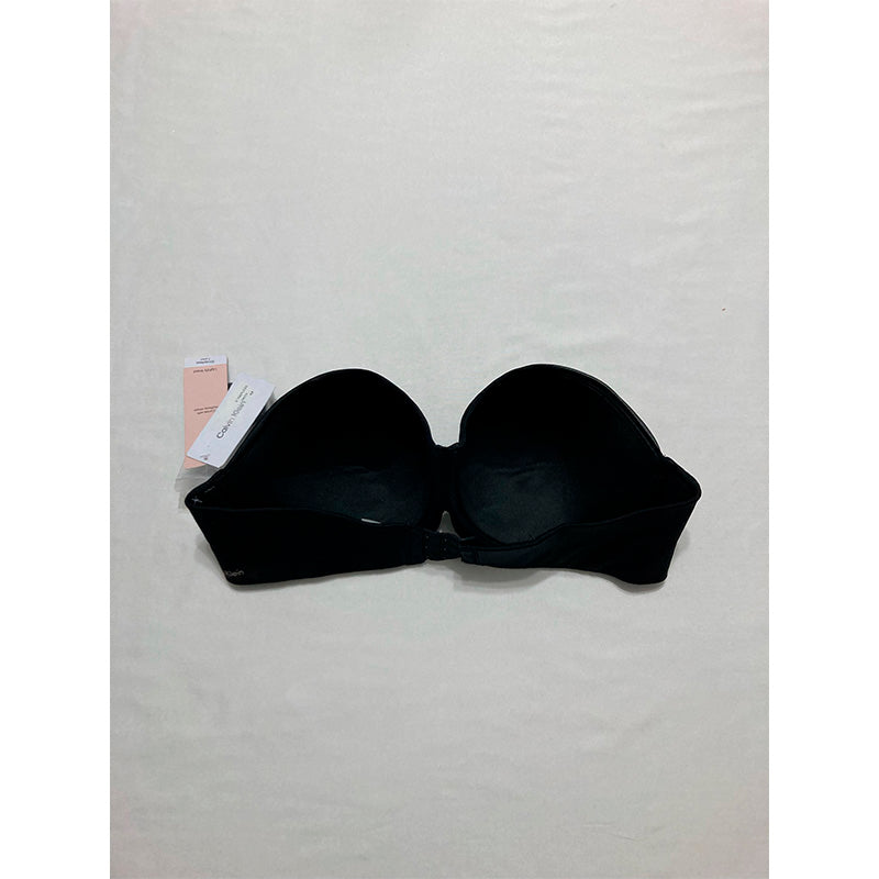 NWD Calvin Klein Constant Strapless Bra Black 36C