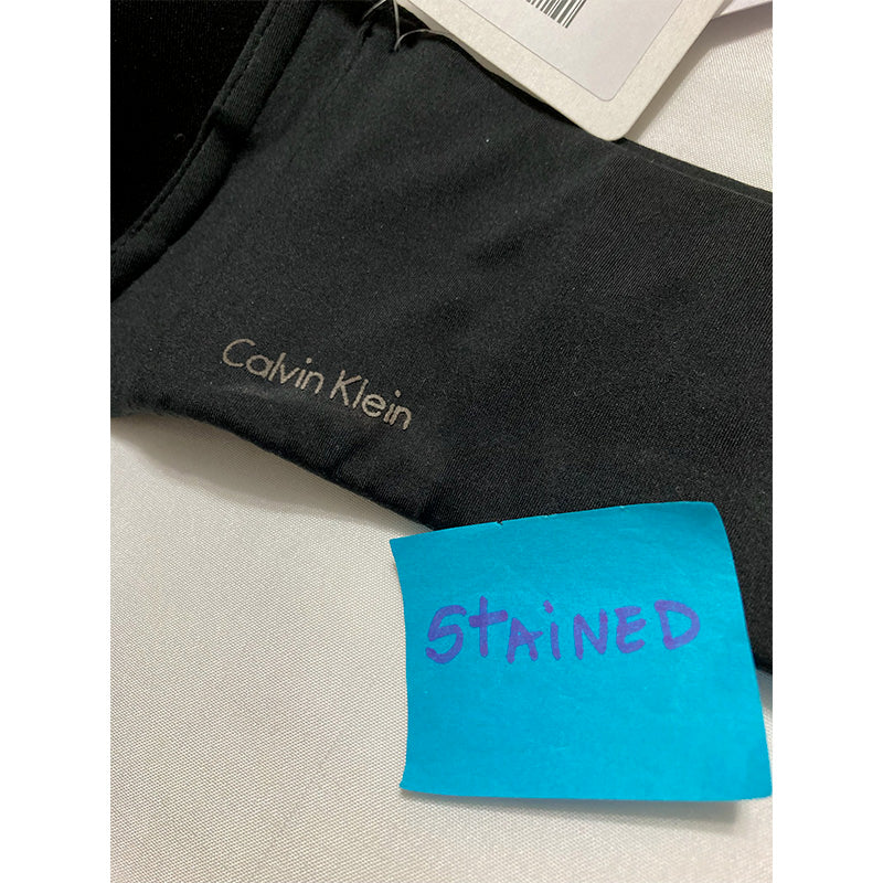 NWD Calvin Klein Constant Strapless Bra Black 36C