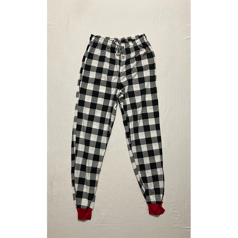 Family Pajamas Men's 2-PieceKnit PJ Set Red S