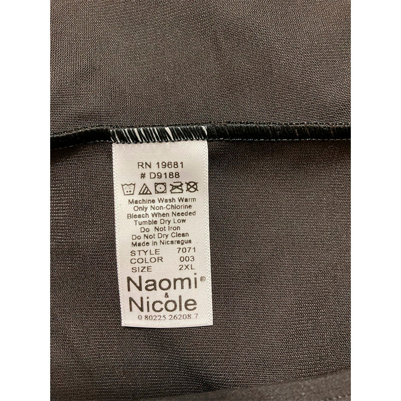 Naomi & Nicole Shapewear Black 2XL