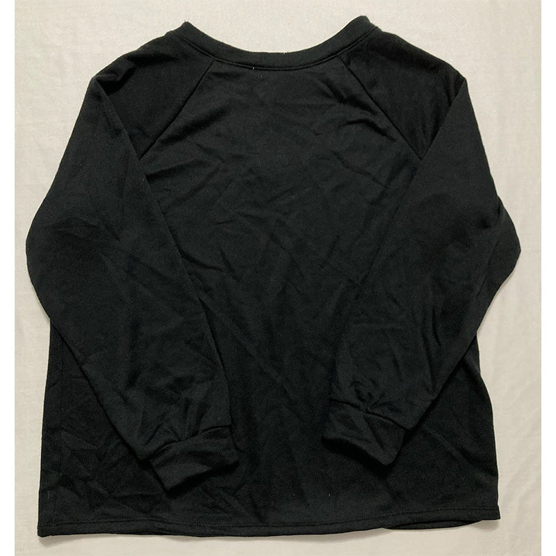 NY Collection Plus Size Only Top Black 1X