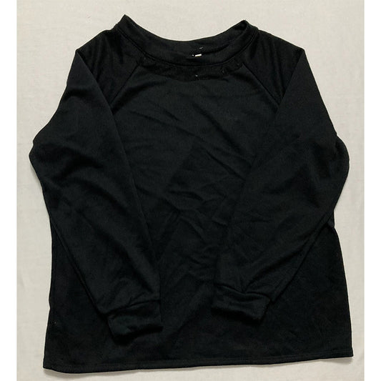 NY Collection Plus Size Only Top Black 1X