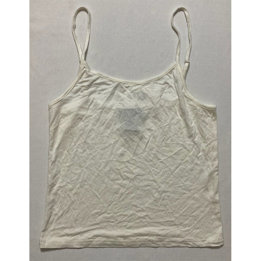 Gracia Women's Sleeveless Only Tank Top White M