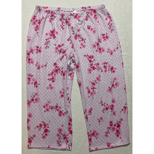 Unbranded Only Pajama Pants Floral Pink L
