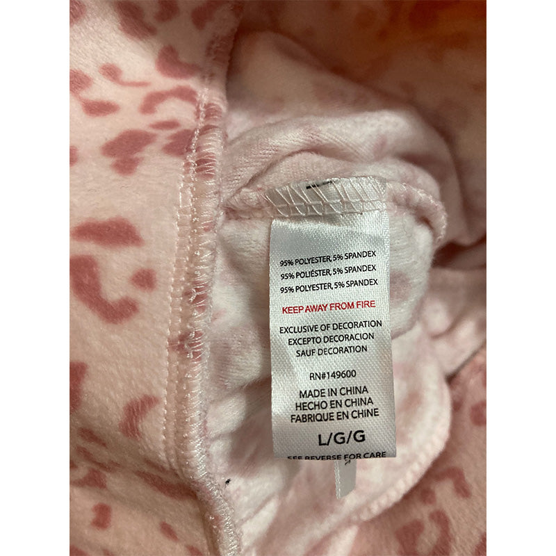 Unbranded Only  Pajama Pants Long Sleeve Pink L