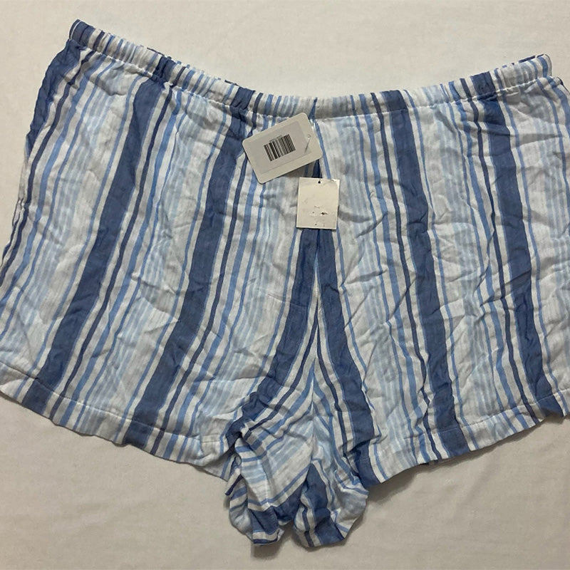 Unbranded Sleep Short Waist Band Blue XL