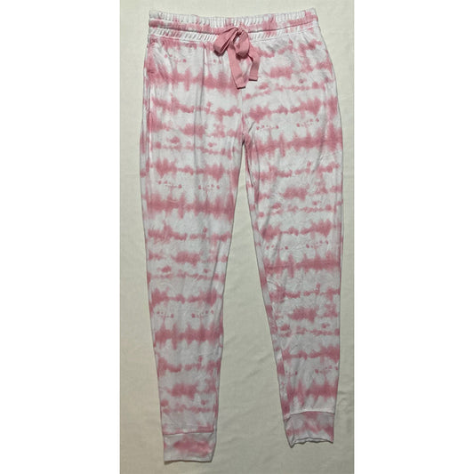 Unbranded Only Pajama Pants Waist Band Tie Dye Pink L