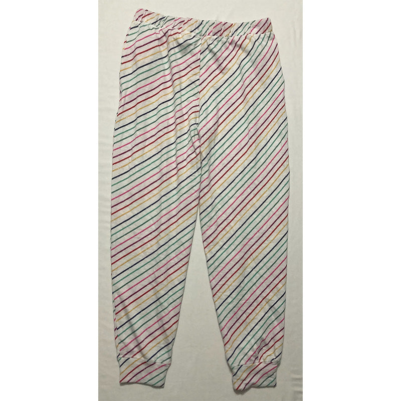 Unbranded Pajama Jogger Waist Band Multicolor XL