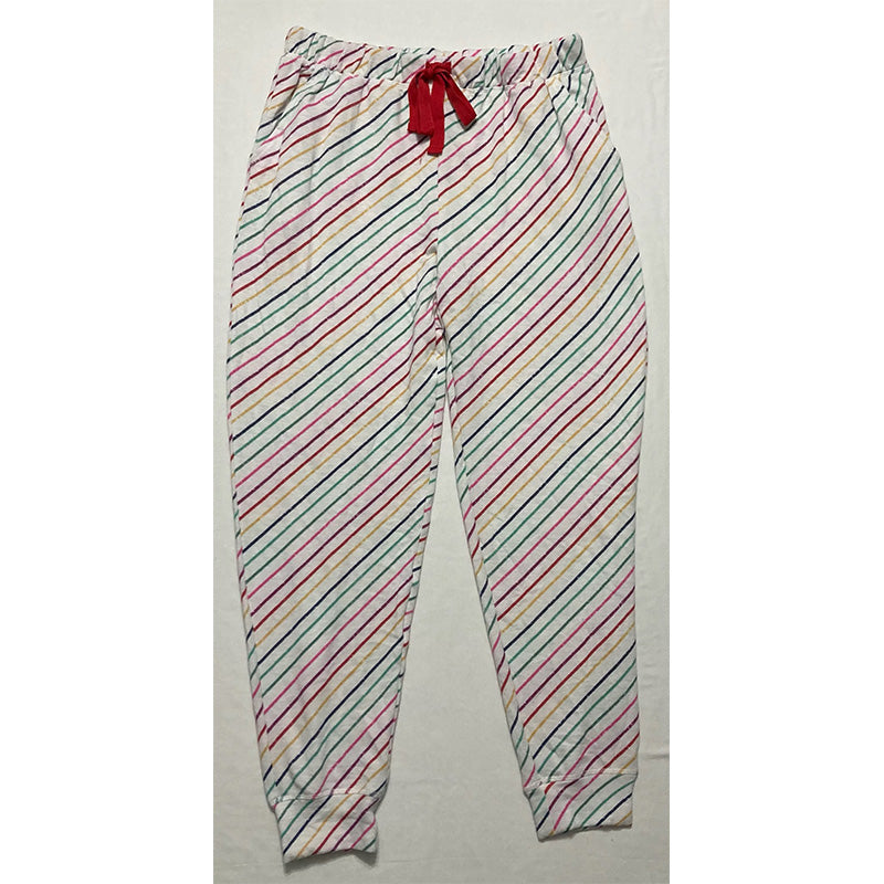 Unbranded Pajama Jogger Waist Band Multicolor XL