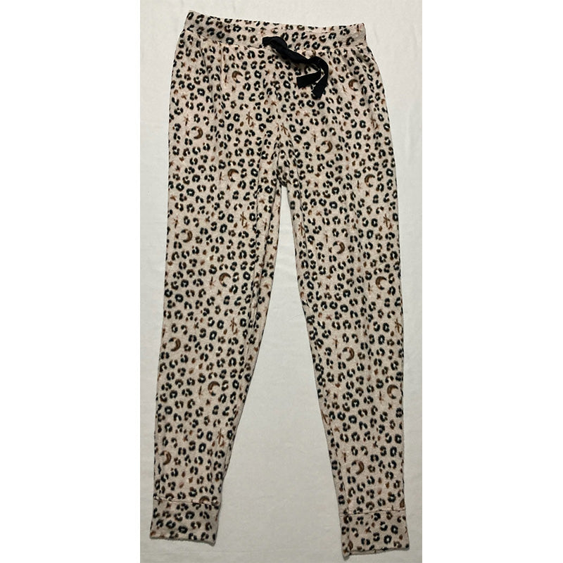 Unbranded Only Pajama Pants Waist Band Animal Print M