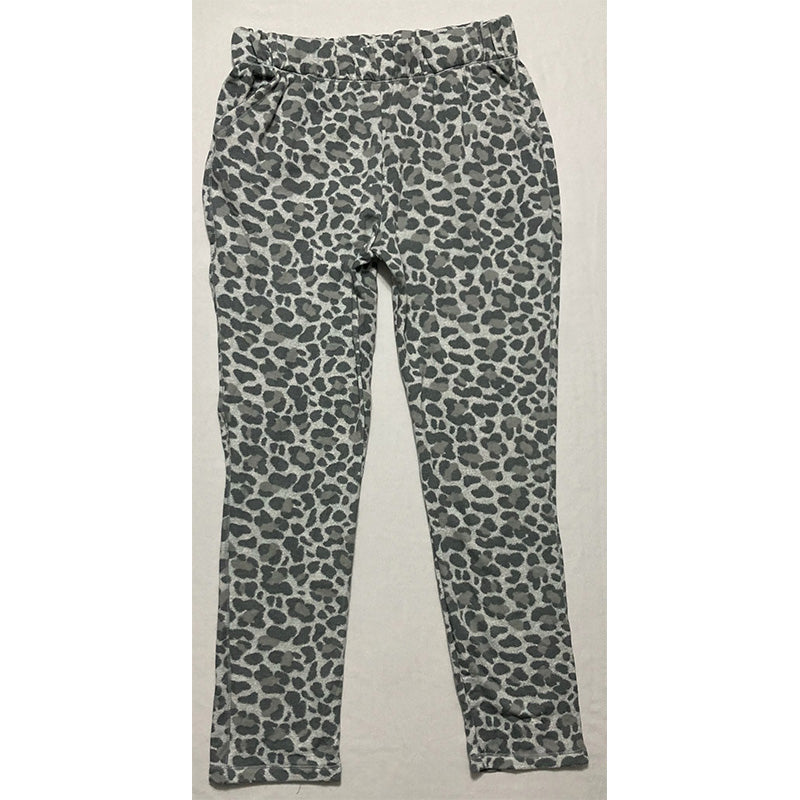 Unbranded Leggins With Pockets Animal Print Grey L