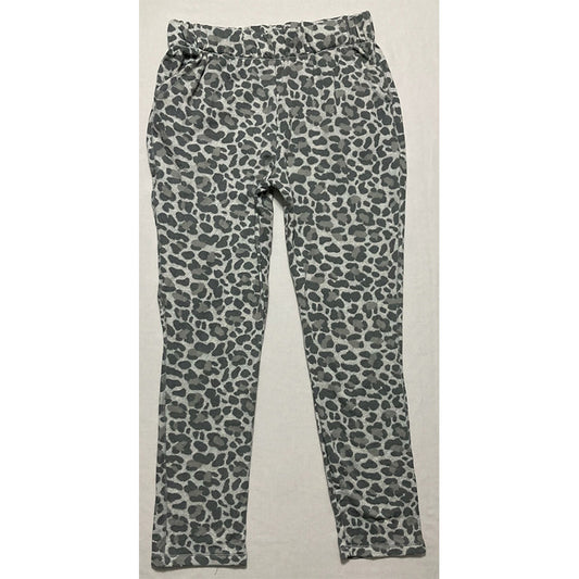 Unbranded Leggins With Pockets Animal Print Grey L