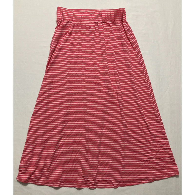 Speechless Cropped Sweater Skirt Red And White M