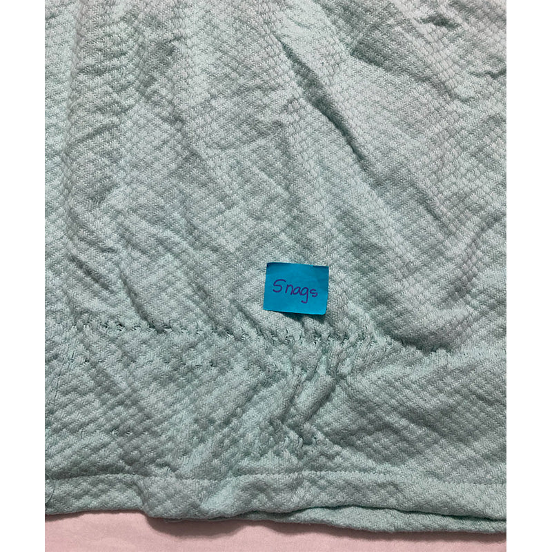 NWD INK+IVY Women's Diamond Waffle Look Robe Aqua L/XL