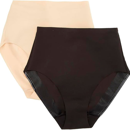 NWD Miraclesuit 2-Pack Light Control Brief Black/Warm Beige L
