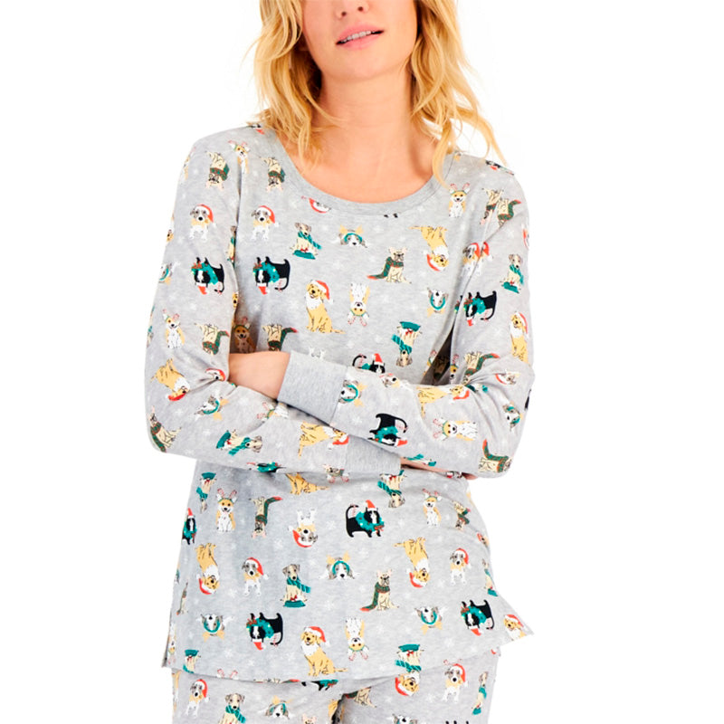Family Pajamas Holiday Dogs & Cats Only Pajama Top XS