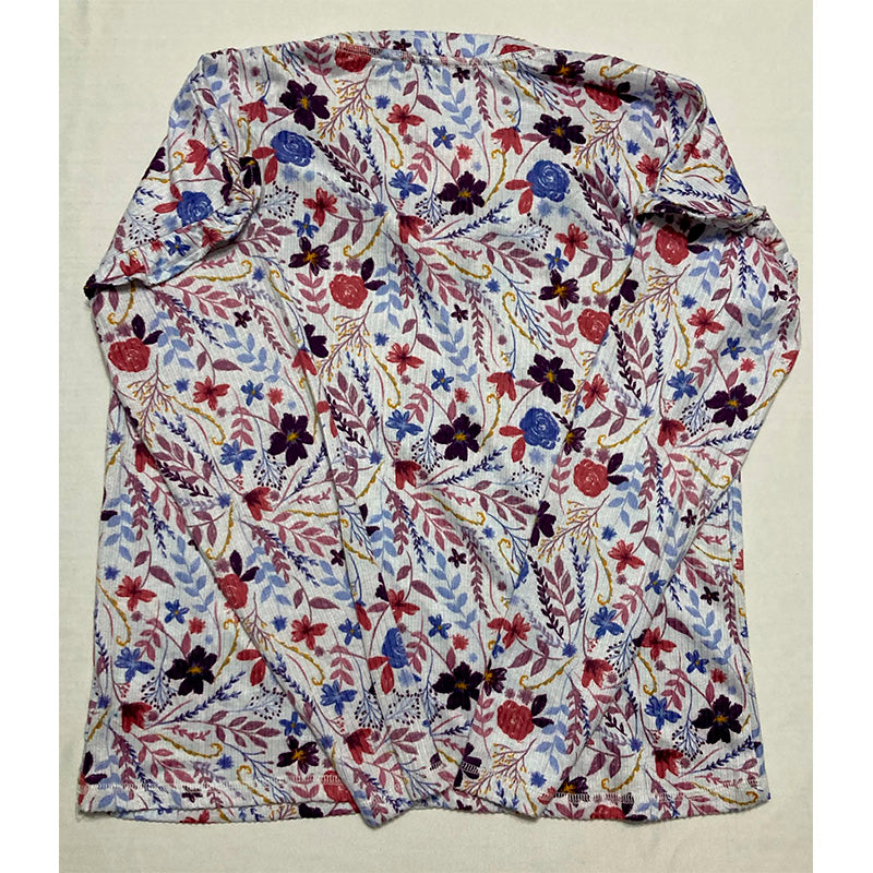 Roudelain Whisperluxe Printed Only Pajama Top Multicolor M