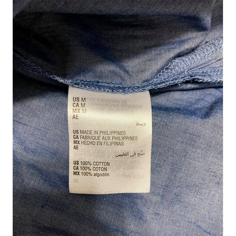 Jenni Cotton Chambray Only Pajama Top M