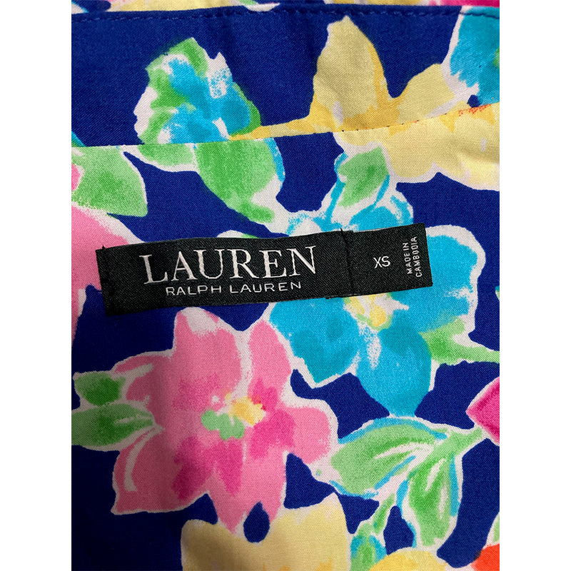 Lauren Ralph Lauren Printed Only Pajama Top Multiflor XS