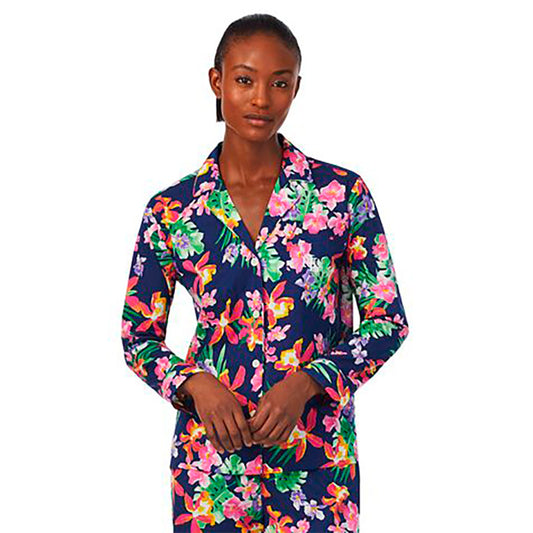Lauren Ralph Lauren Printed Only Pajama Top Multiflor XS