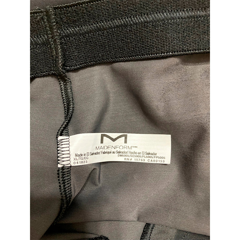NWD Maidenform Firm Foundations Thigh Slimmer Black XL