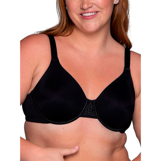 NWD Vanity Fair Beauty Back Smoothing Minimizer Black 42DD