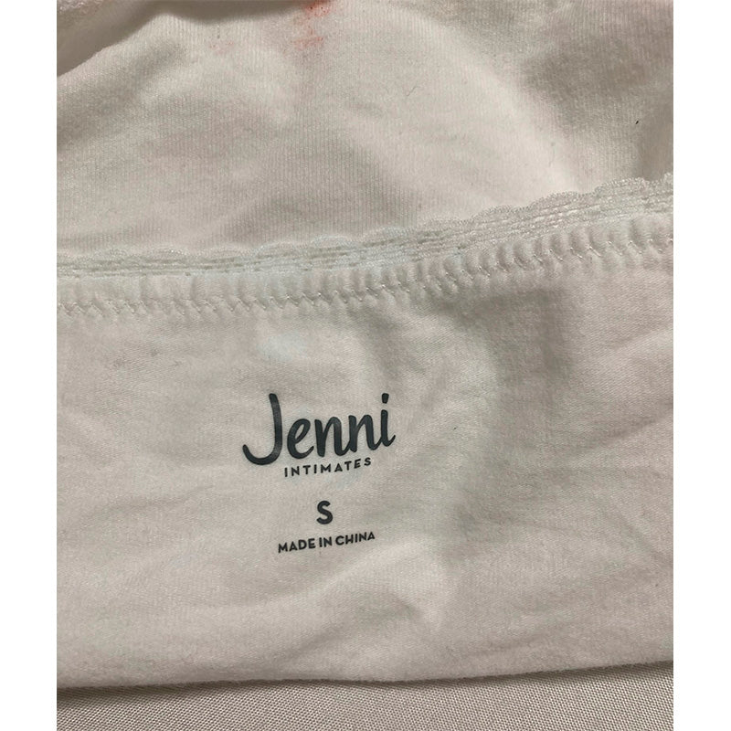NWD Jenni Lace Trim Bikini Underwear White S