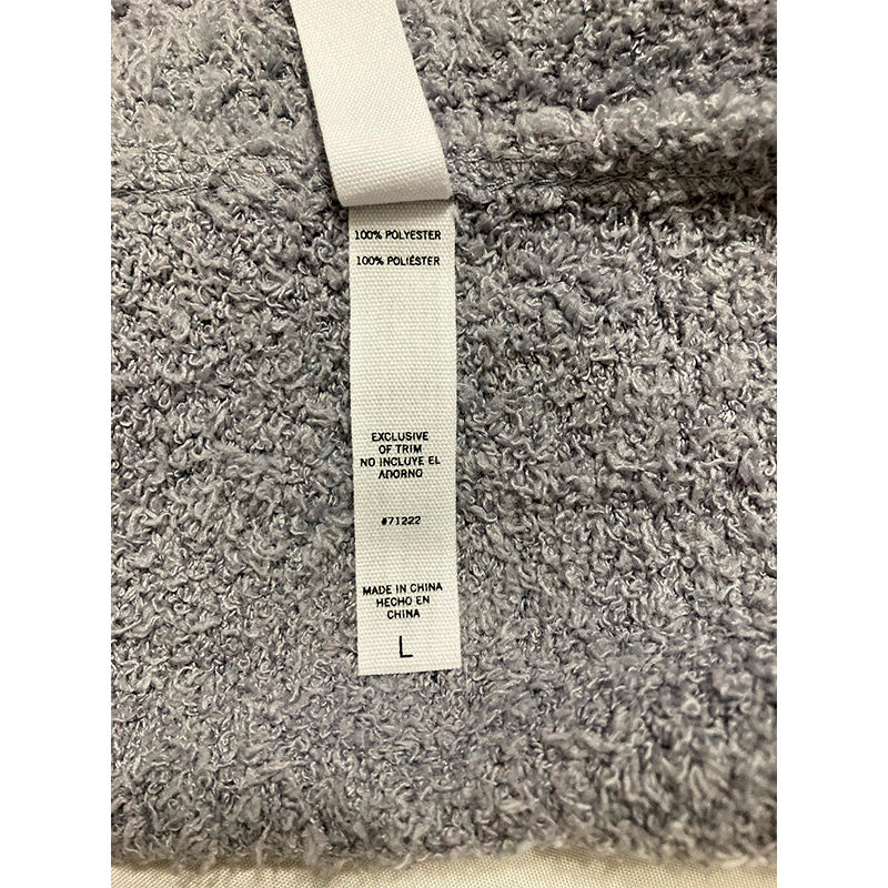 Steve Madden Scoop-Neck Chenille Only Sleep Tank Top Lilac Grey L