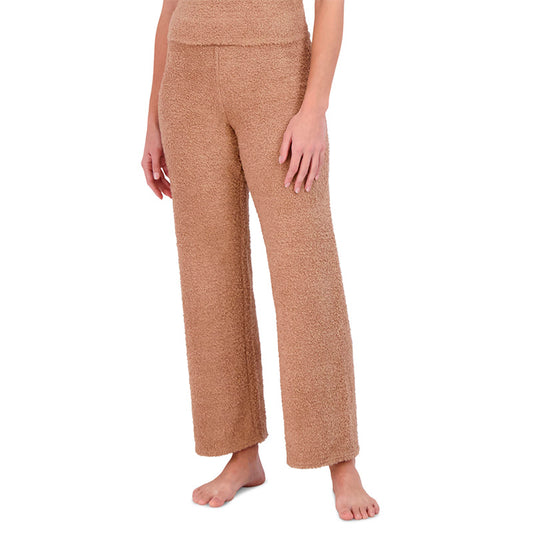 Steve Madden Wide-Leg Chenille Sleep Pants Praline XL