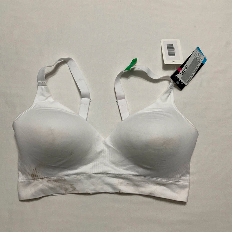 NWD Bali Wireless Modern Seamless Flex-to-Fit Wiref White L