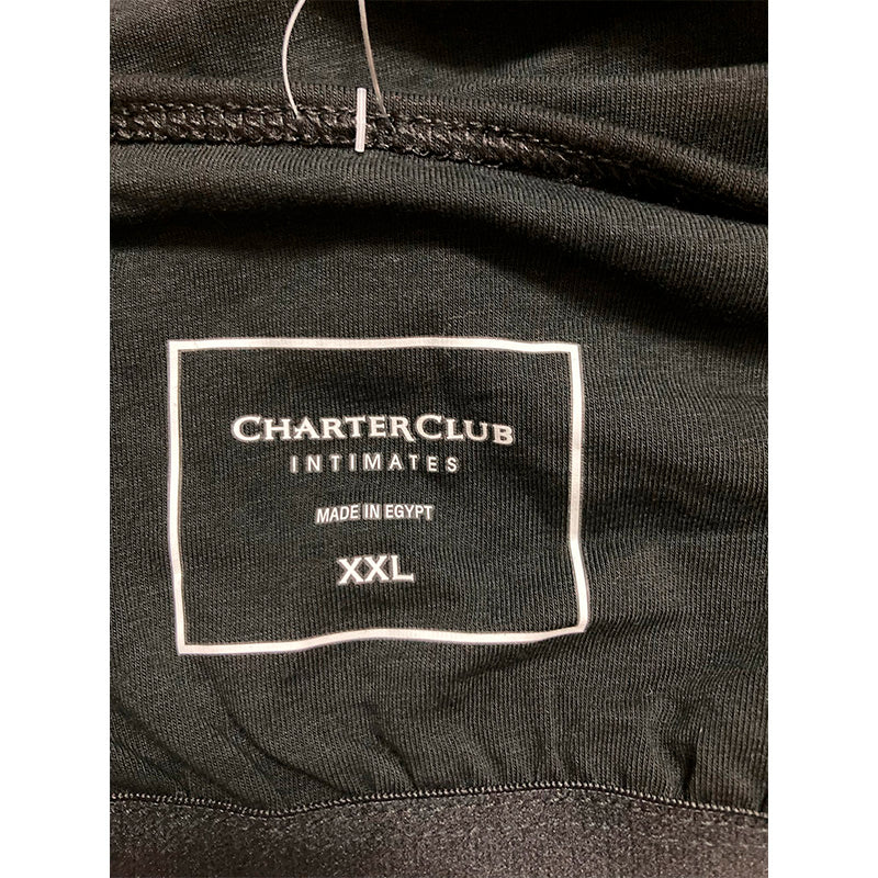 Charter Club Only Pajama Tank Lace Black 2XL